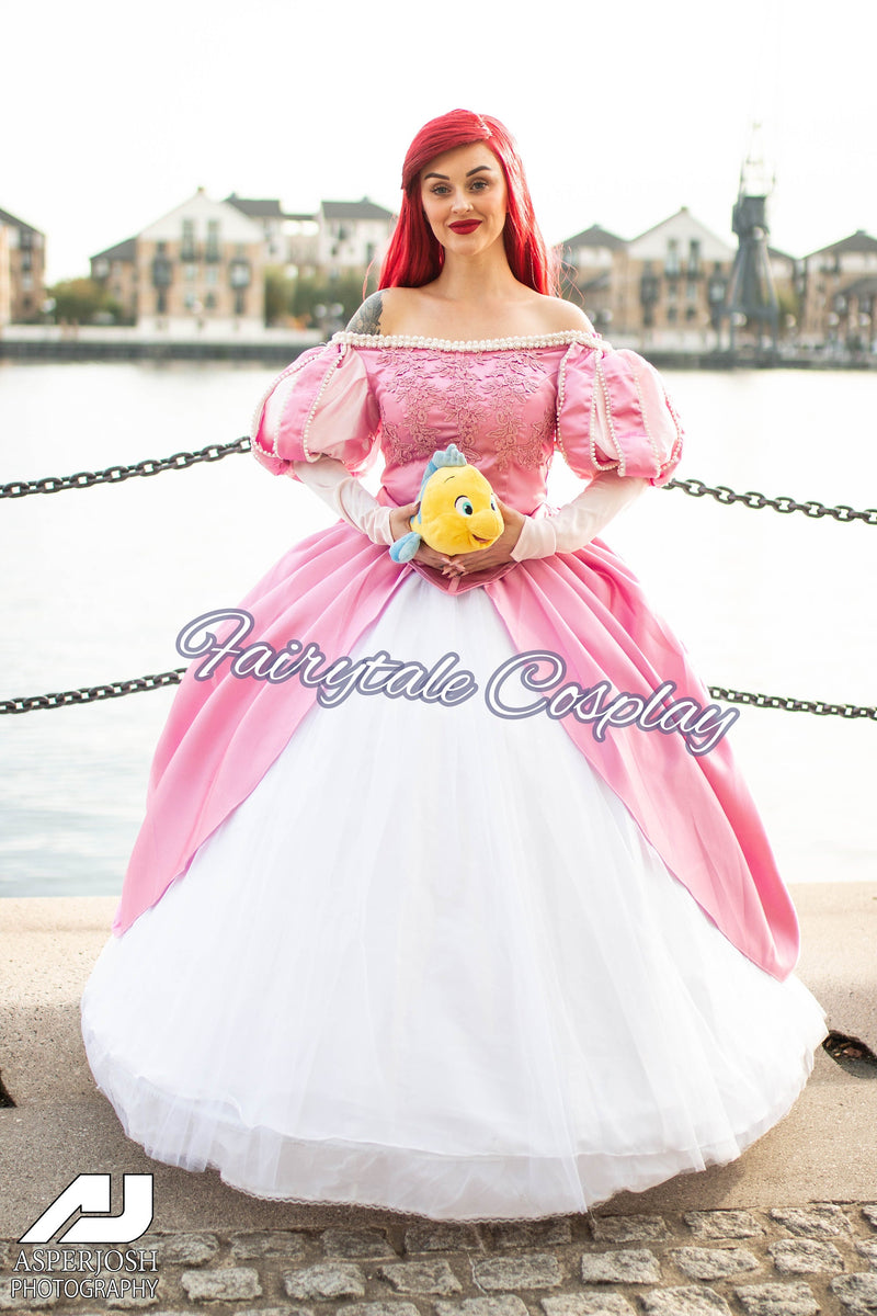ariel the mermaid dress Ariel Little Mermaid Pearl Dress – Mermaidcosplay
