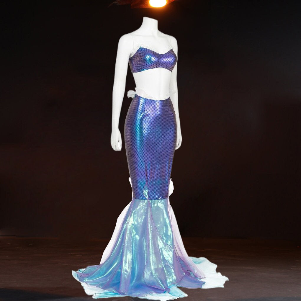 Cosplay Costume 2023 Ariel movie dress for women The Little Mermaid Ar –  Mermaidcosplay