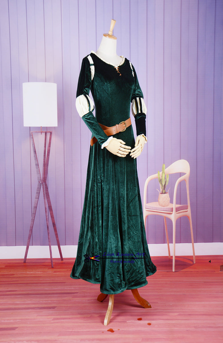 Cosplay Costume Merida Dress Brave Princess Merida Adult Dress –  Mermaidcosplay