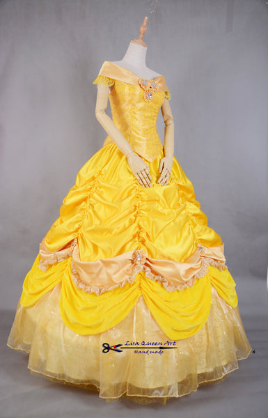 Belle Cosplay Costume Belle Dress The Beauty and The Beast Princess