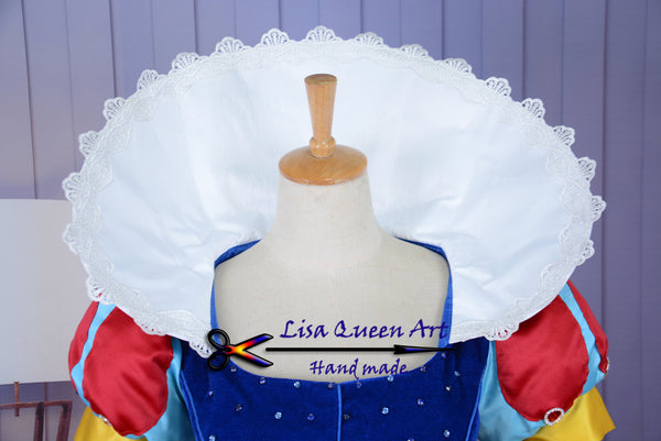 Cosplay costume Snow White Short sleeve dress Snow white