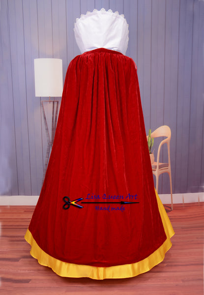 Cosplay costume Snow White Short sleeve dress Snow white