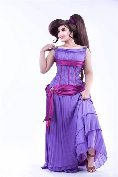 Megara Purple Dress Megara Hercules Costume Mermaidcosplay Megara Purple Dress Megara Hercules Costume Mermaidcosplay