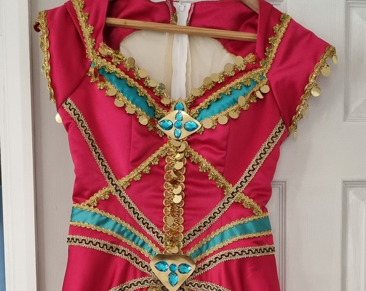 princess jasmine dress Princess Jasmine Deluxe Dress – Mermaidcosplay