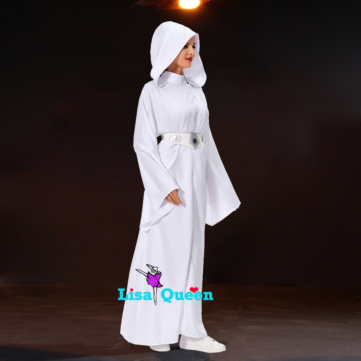 Star Wars Leia White Dress Princess Leia Cosplay Costume – Mermaidcosplay
