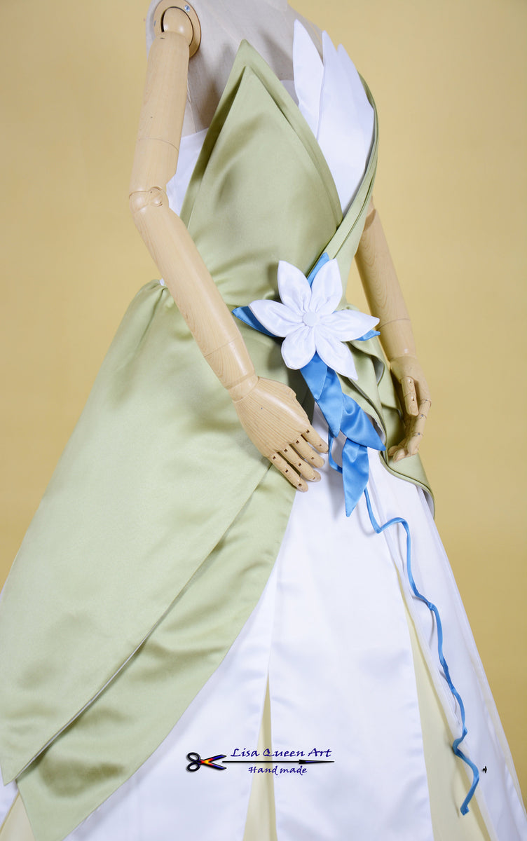 Tiana cosplay costume The Frog Princess Tiana Dress – Mermaidcosplay