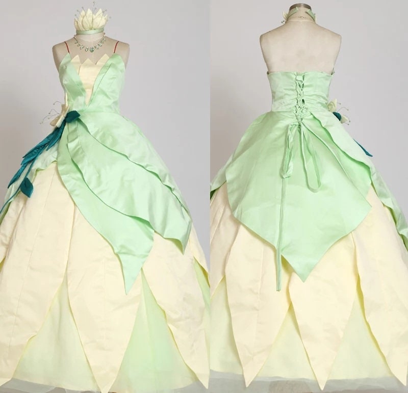 Tiana Princess & The Frog Dress Mermaidcosplay Tiana Princess & The Frog Dress Mermaidcosplay