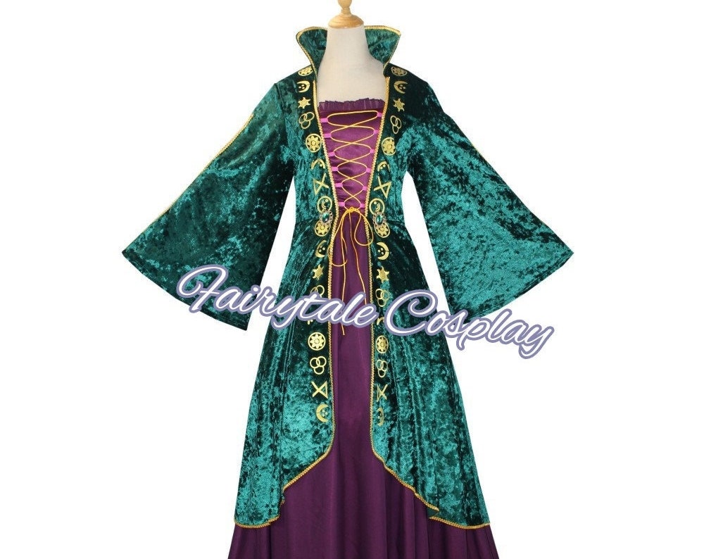 Winifred Sanderson Sisters Hocus Pocus Dress Mermaidcosplay Winifred Sanderson Sisters Hocus Pocus Dress Mermaidcosplay
