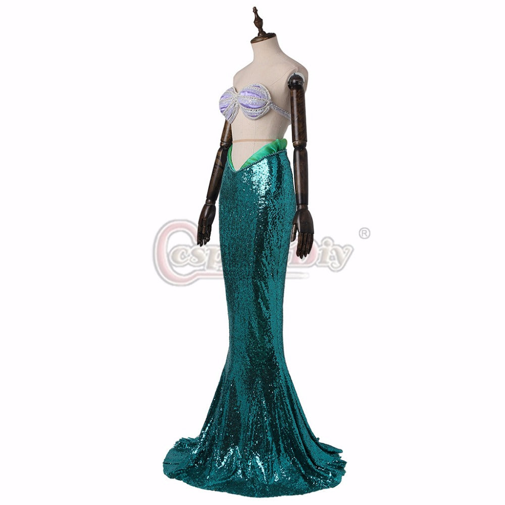 Ariel fancy dress top adults