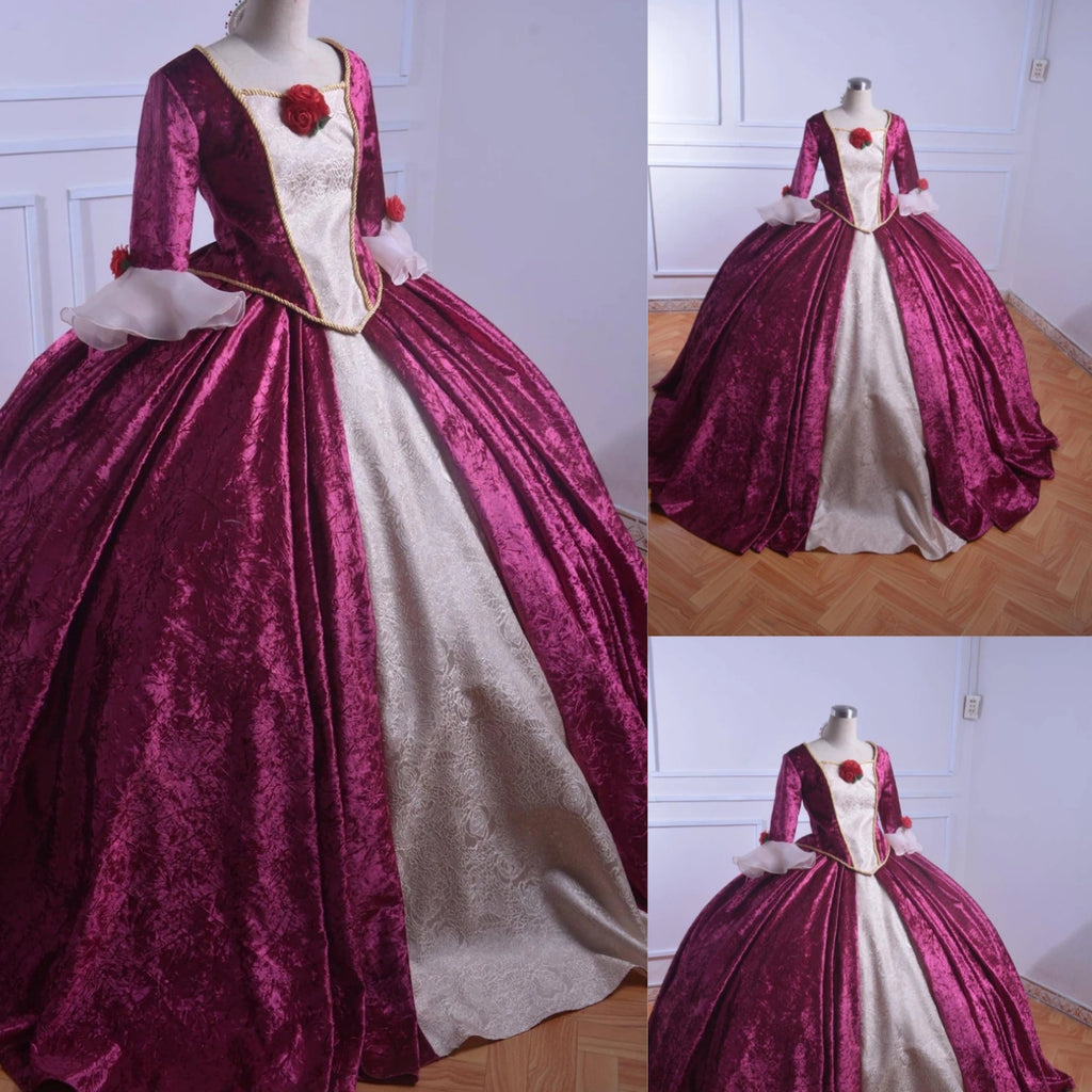 christmas belle dress Where to Meet Belle in Her Red Christmas Dress at Walt Disney World