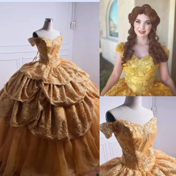 Belle Dress Inspired Belle costume Beauty and the Beast