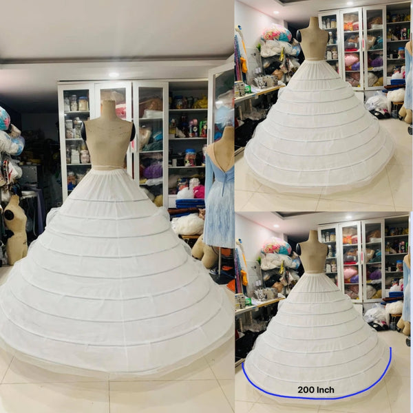 9 Hoop pettitcoat Crinoline hoop skirt Bridal