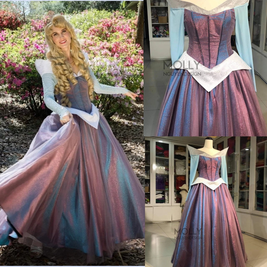 aurora princess dress color Aurora Dress Color Changing Adult Aurora Change Color Costume