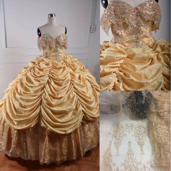 Belle Costume Beauty and the Beast Belle Adult Costume Inspired Dress Big Gown Belle