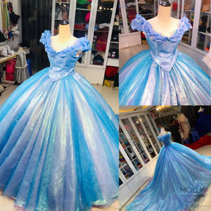 Cinderella Live Action Cinderella Dress Princess Inspired Cinderella L Mermaidcosplay Cinderella Live Action Cinderella Dress Princess Inspired Cinderella L Mermaidcosplay