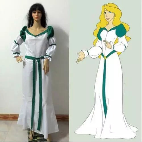 The Swan Princess cosplay Odette Cospaly costume Odette cosplay Dress