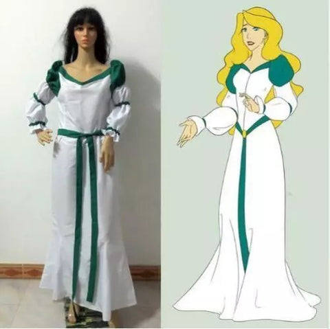 The Swan Princess cosplay Odette Cospaly costume Odette cosplay Dress