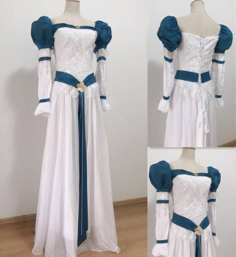 The Swan Princess cosplay Odette Cospaly costume Odette cosplay Dress