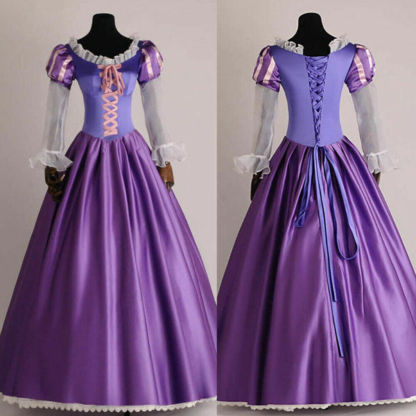 Princess Rapunzel Cosplay Costume Custom-made Rapunzel cosplay dress