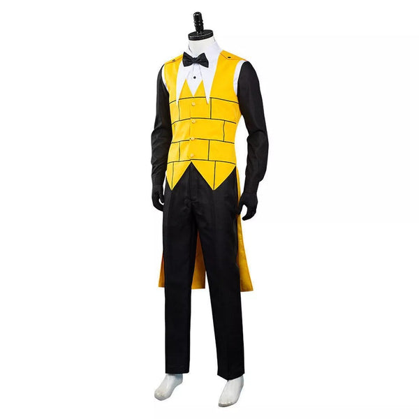 Gravity Falls Bill Cipher Cosplay Costume Halloween Full Set Men Cosplay Costume