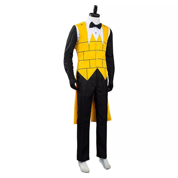 Gravity Falls Bill Cipher Cosplay Costume Halloween Full Set Men Cosplay Costume