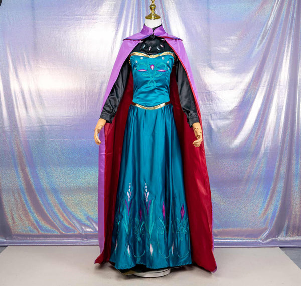 Frozen Elsa cosplay costume Elsa Ice queen cosplay dress Coronation Dress