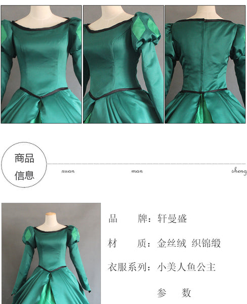 Ariel Cosplay Costume Mermaid Ariel Cosplay Dress