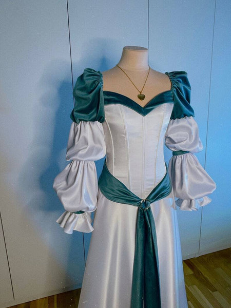 The Swan Princess cosplay Odette Cospaly costume Odette Blue&White  Cosplay Costume