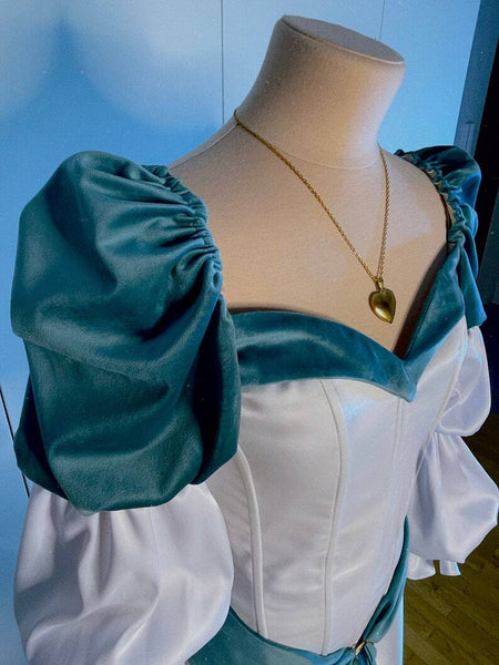 The Swan Princess cosplay Odette Cospaly costume Odette Blue&White  Cosplay Costume