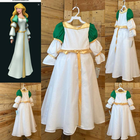 The Swan Princess cosplay Odette Cospaly costume Odette cosplay Dress Baby Kids Adult costume