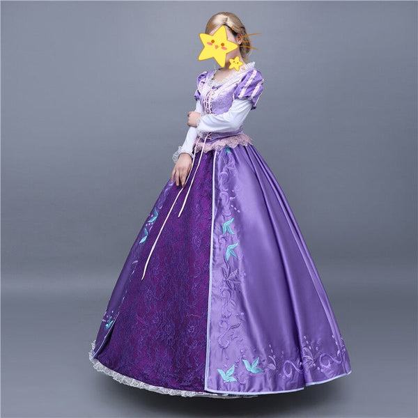 Princess Rapunzel Cosplay Costume Rapunzel Purple cosplay dress