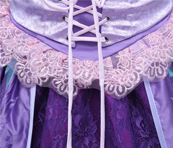 Princess Rapunzel Cosplay Costume Rapunzel Purple cosplay dress