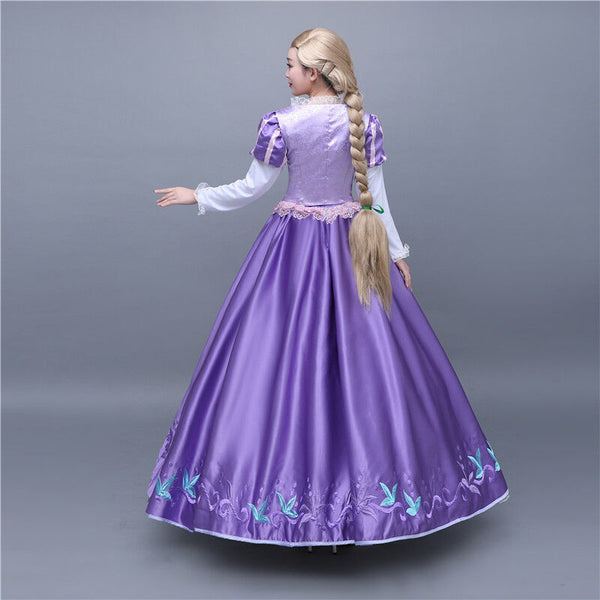 Princess Rapunzel Cosplay Costume Rapunzel Purple cosplay dress