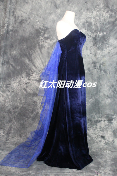 Princess Anastasia Romanov Adult Cosplay Costume anastasia purple dress