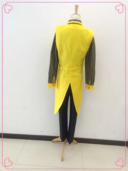 Bill Cipher Costume Cartoon Gravity Falls Adult Cosplay Vest Shirt Outfit
