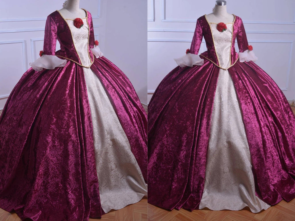Christmas Belle Dress Beauty and the Beast Belle Christmas Costume Adu Mermaidcosplay Christmas Belle Dress Beauty and the Beast Belle Christmas Costume Adu Mermaidcosplay