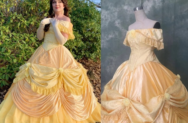 Belle Dress Belle Costume Adult from Beauty and the beast Costume