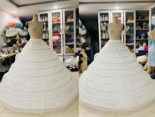 9 Hoop pettitcoat Crinoline hoop skirt Bridal