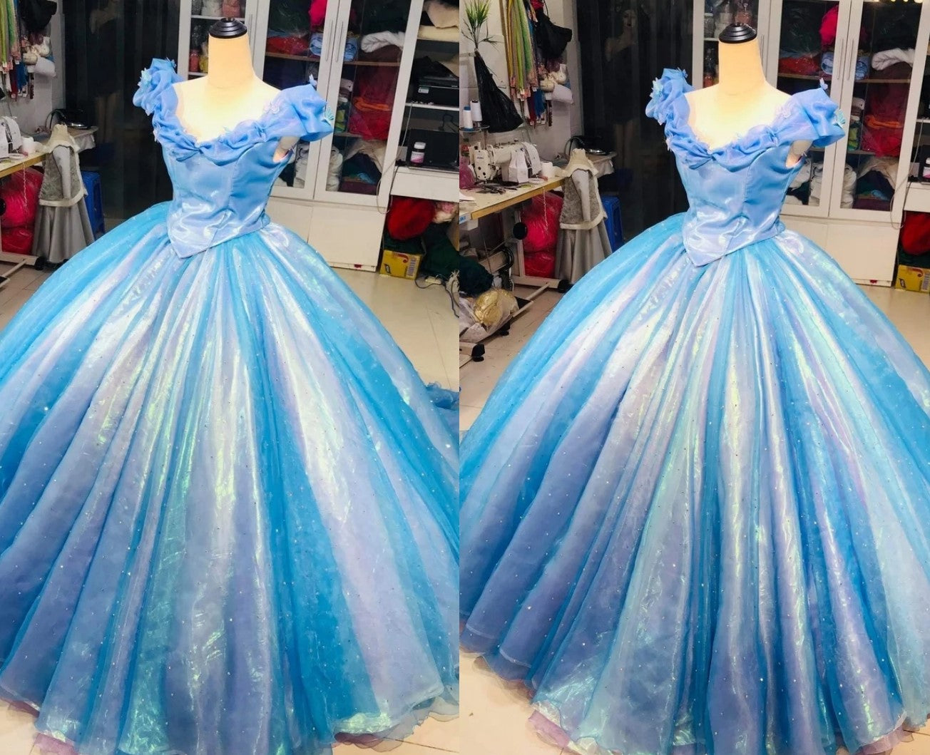Cinderella Live Action Cinderella Dress Princess Inspired Cinderella L –  Mermaidcosplay
