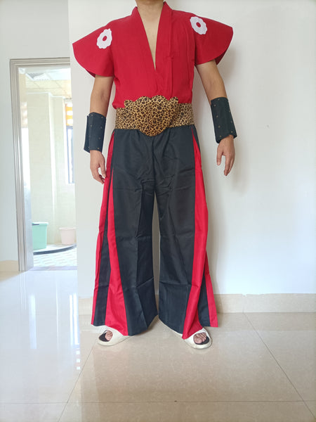 Movie cosplay Sho Nuff Halloween cosplay costume from The Last Dragon Cosplay Shonuff Costume
