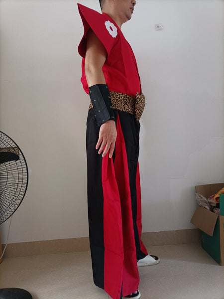 Movie cosplay Sho Nuff Halloween cosplay costume from The Last Dragon Cosplay Shonuff Costume