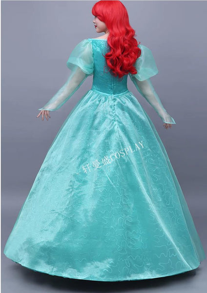 The Little Mermaid Ariel Cosplay Costume Ariel Green dress costume