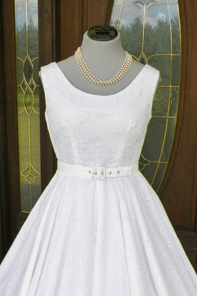 Vintage Wedding Cocktail Retro Sexy Swing Dress