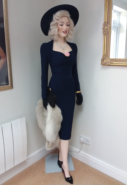 NEW 21st Century bodycon style Jayne Mansfield top with matching skirt