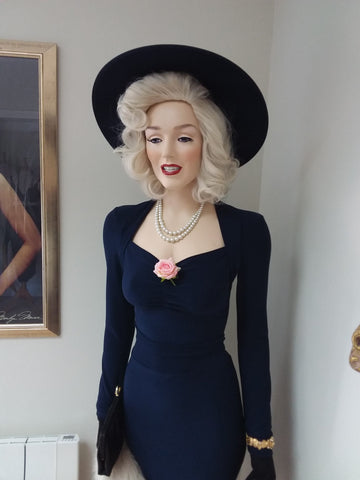 NEW 21st Century bodycon style Jayne Mansfield top with matching skirt
