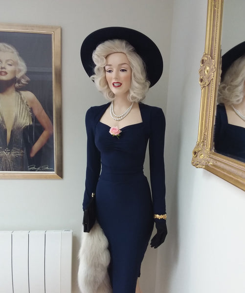 NEW 21st Century bodycon style Jayne Mansfield top with matching skirt
