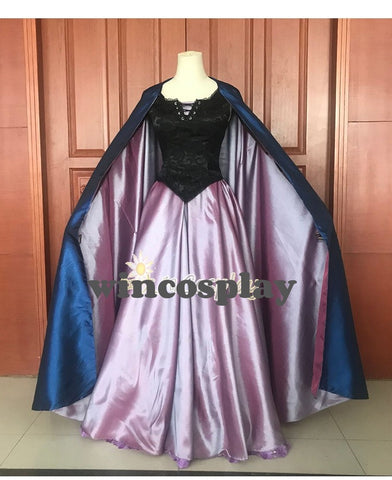 Little Mermaid Vanessa Ursula Cosplay Costume Ariel Vanessa costume Dress