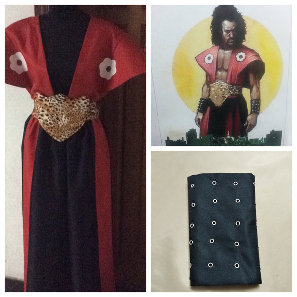 Movie cosplay Sho Nuff Halloween cosplay costume from The Last Dragon Cosplay Shonuff Costume