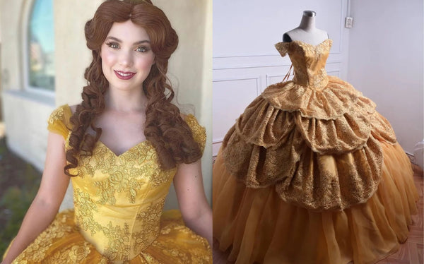 Belle Dress Inspired Belle costume Beauty and the Beast