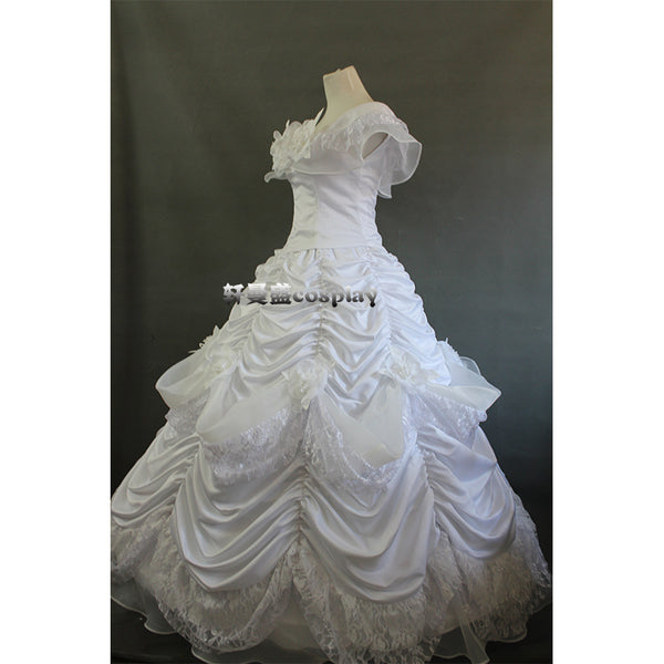 Princess Ariel cosplay costume Ariel White costume Dress